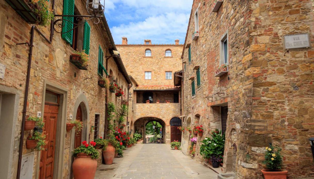 Dolce Cuore Luxe Apartment Chianti Florence Male Romantyczne Mieszkanie San Donato in Poggio Exteriér fotografie