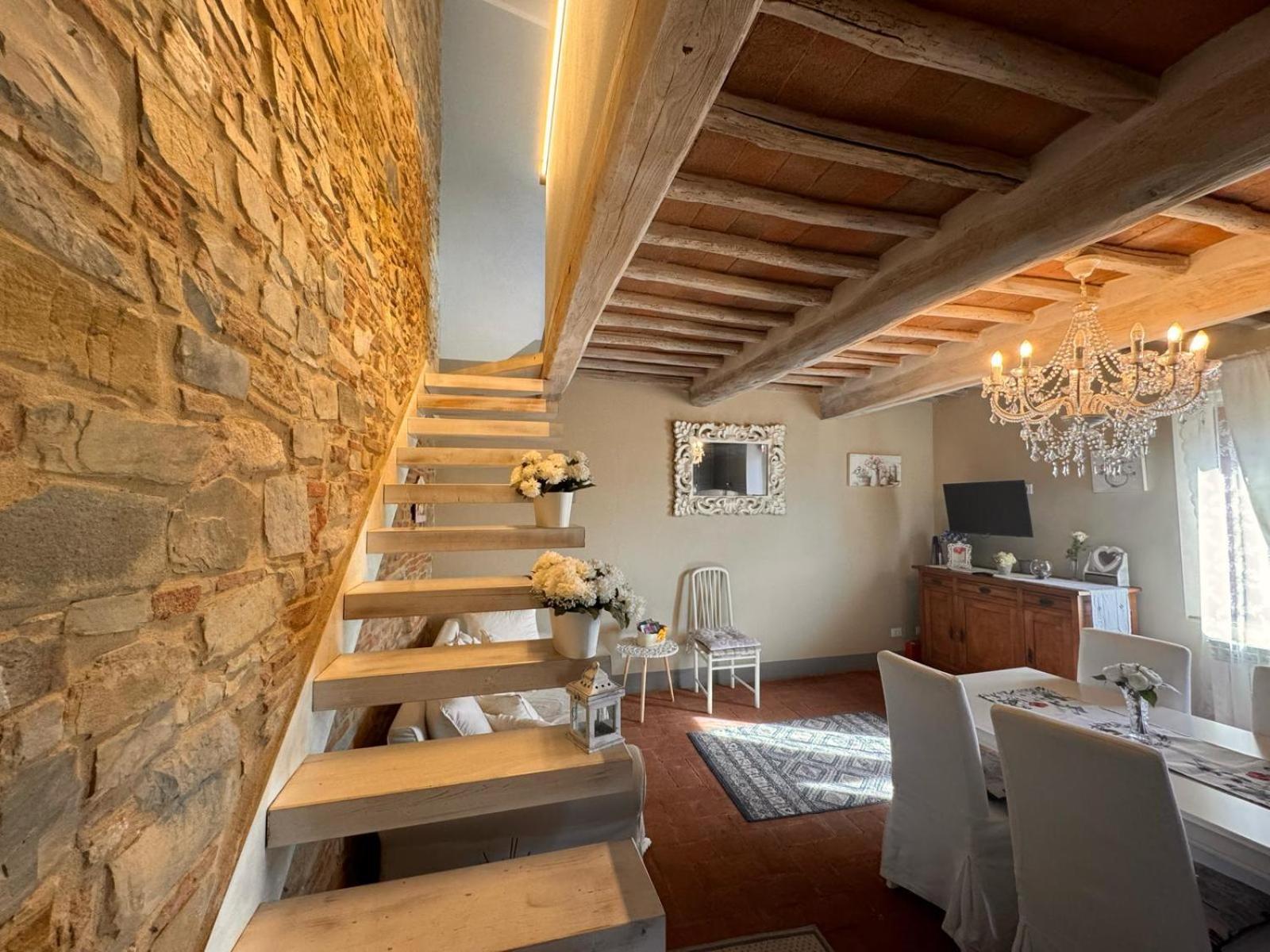 Dolce Cuore Luxe Apartment Chianti Florence Male Romantyczne Mieszkanie San Donato in Poggio Exteriér fotografie